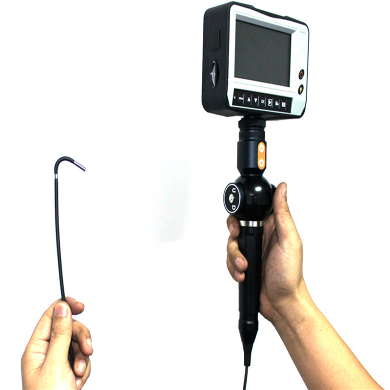 Infrared borescope with 4ways articulating cable