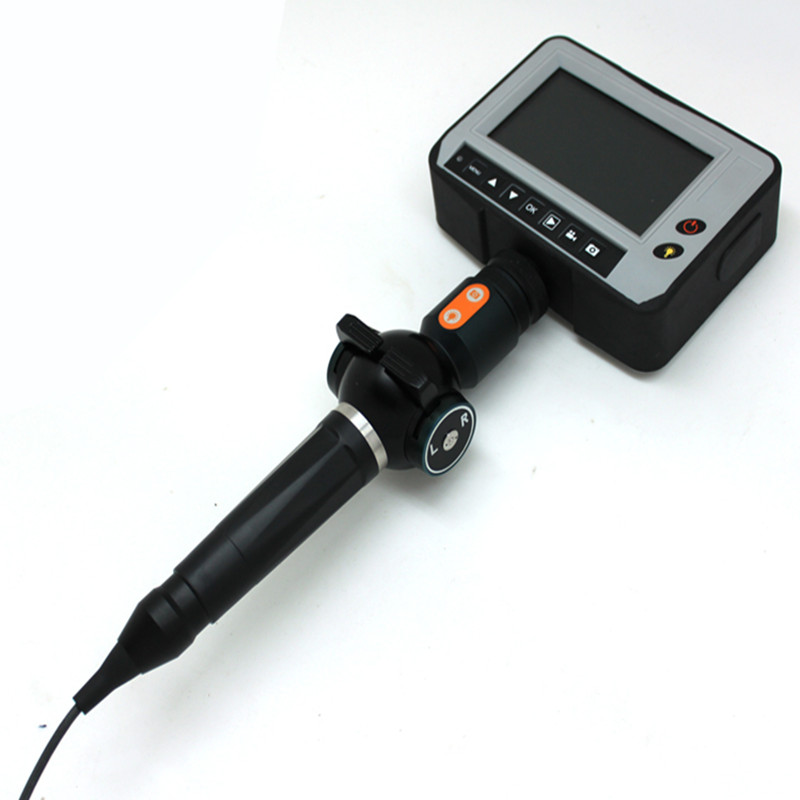 3mm industrial endoscope video borescopes with 2ways 4ways articulation 