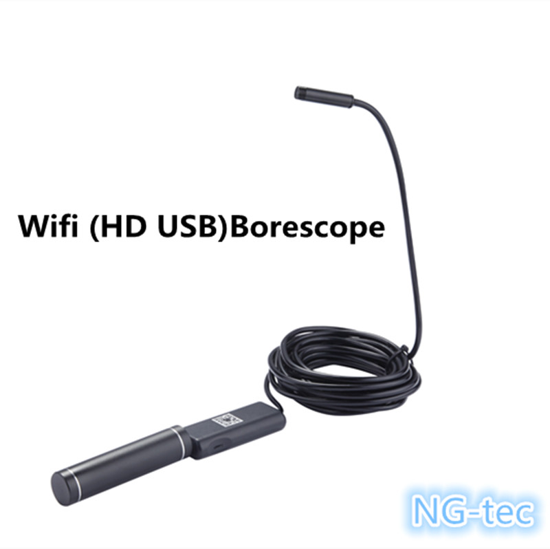 3 in 1 wifi HDUSB endoscope sewer pipe inspection camera