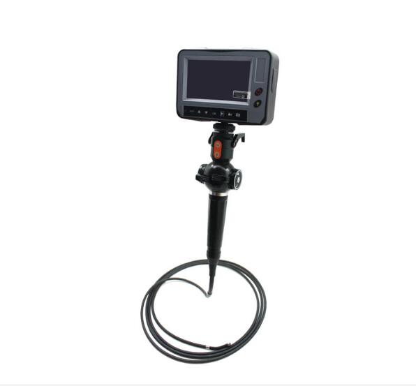 Infrared video borescope flexible endoscope with 4ways articulating camera