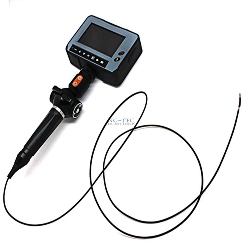 4ways articulating video borescopes with 4mm Fiber optical  cable