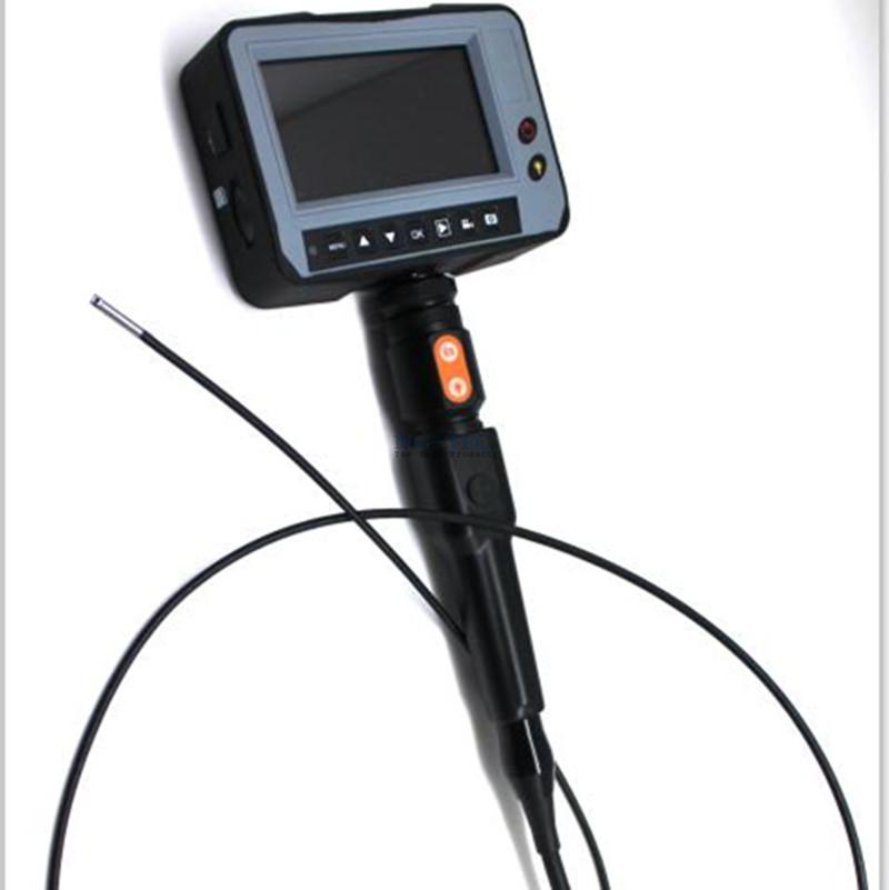 High resolution 8mm pipeline inspection camera portable flexible borescope with 12pcs highlight LED