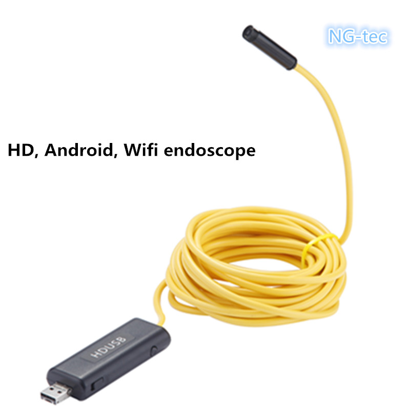 3 in 1 wifi HDUSB endoscope sewer pipe inspection camera