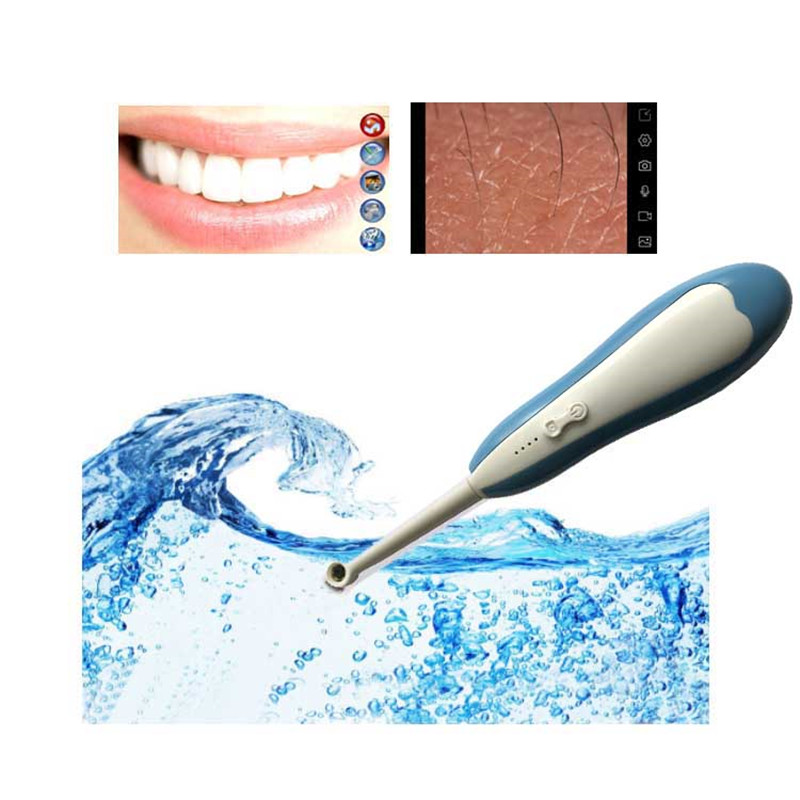 360degree rotation wireless dental intraoral camera with 6pcs white LED lights