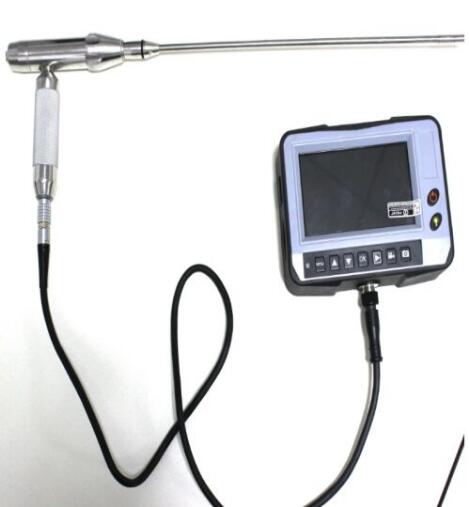 Inspection tool industrial video borescope endoscope with rigid cable 