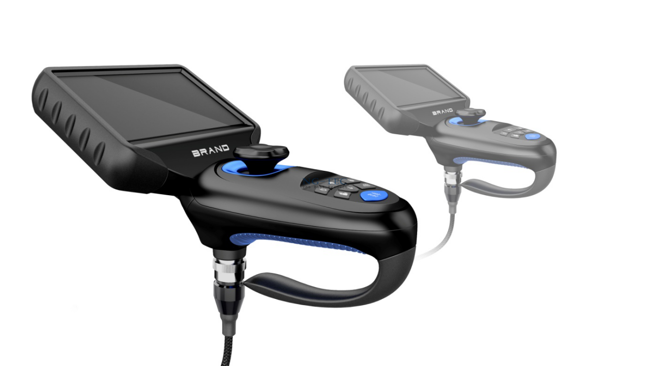New developing industrial endoscope video borescope with articulating camera 